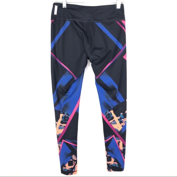 Zella black blue pink workout leggings - Picture 2 of 7